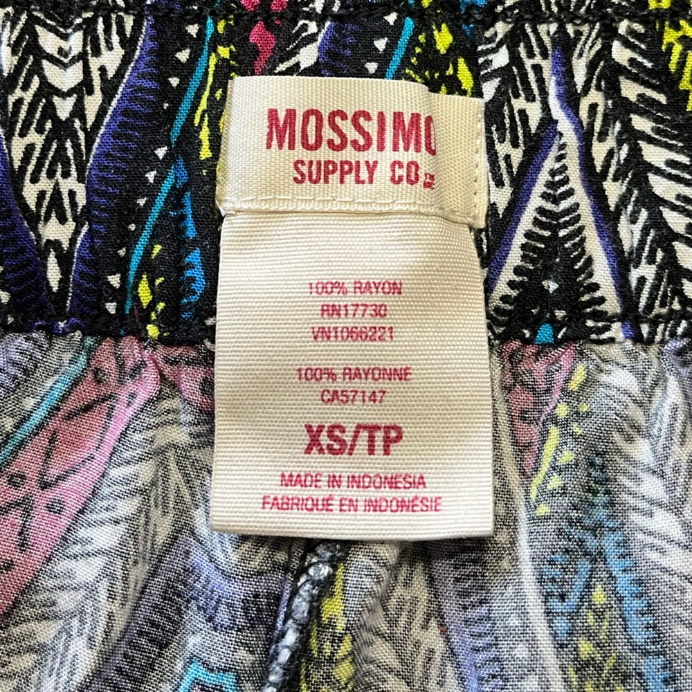 Mossimo Supply Co boho flowy pants, Size XS - Picture 4 of 5
